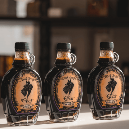 8oz Personal Size Black Scottie Chai Concentrate