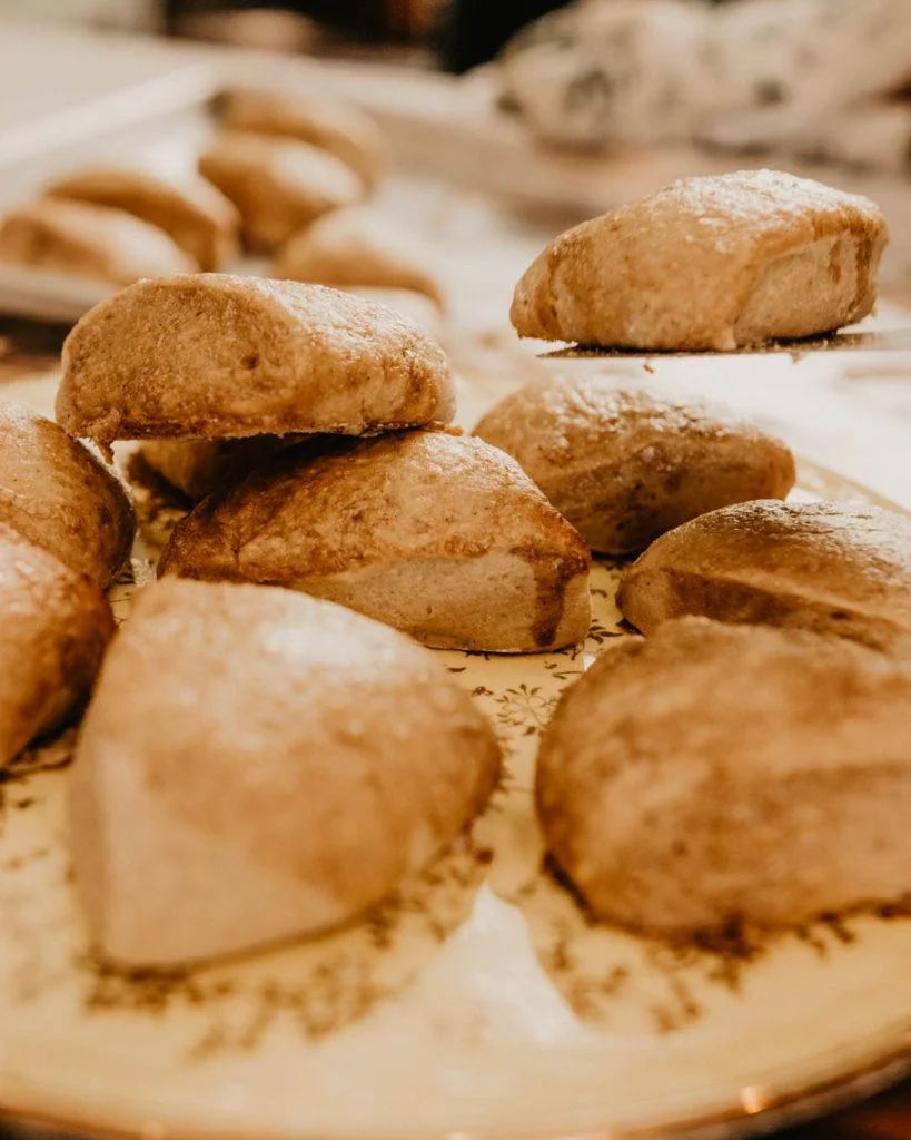 Black Scottie Scones