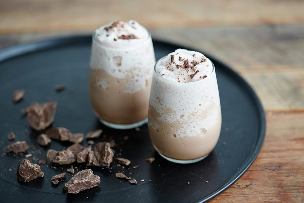 frosty chocolate drinks